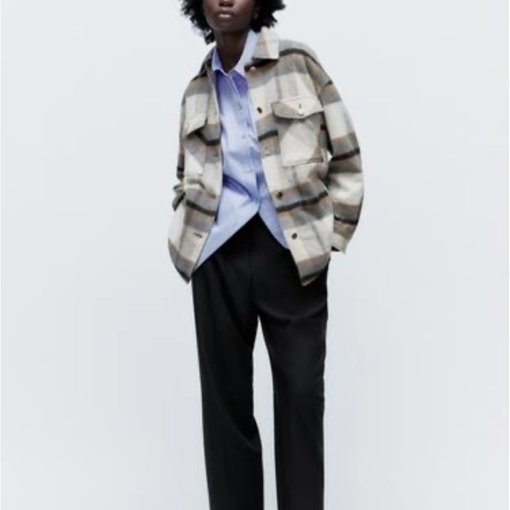 Zara Flannel Overshirt